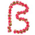 Basil Kurvpynt Ranke Fiolette Blomster Kurvpynt